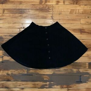 Woman’s Black Corduroy Skirt-Small from SHEIN
